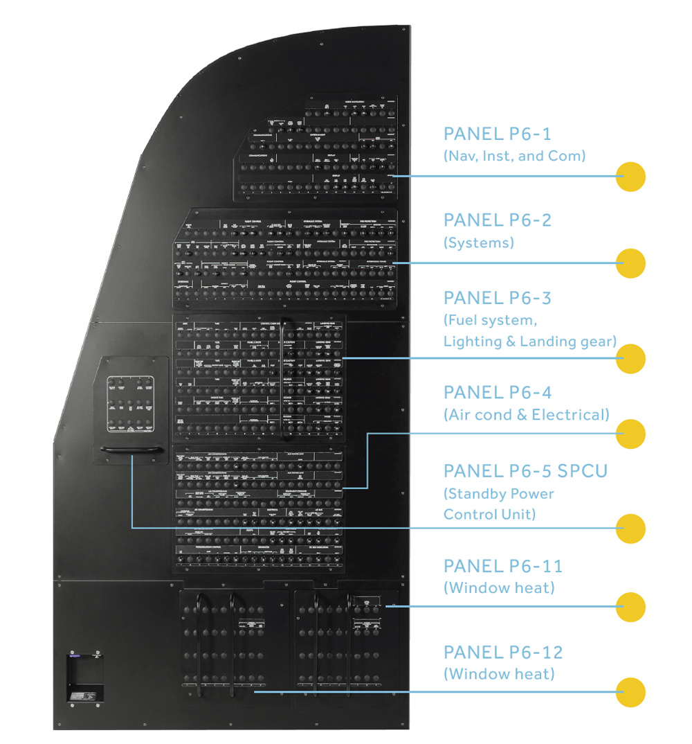 FSC-B737NG-CIRCUIT-BREAKER-WALL-PANEL_FIRST-OFFICER